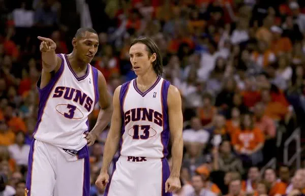 Boris Diaw et Steve Nash