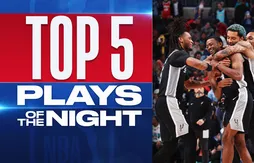 Le Top 5 de la nuit | De’Aaron Fox s’occupe de tout