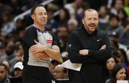 Karl-Anthony Towns comblé par le sourire de Tom Thibodeau