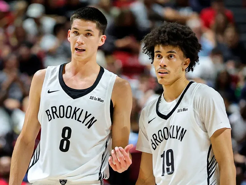 Nolan Traoré avec les Nets