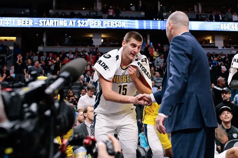 Nikola Jokic Mike Malone Nuggets