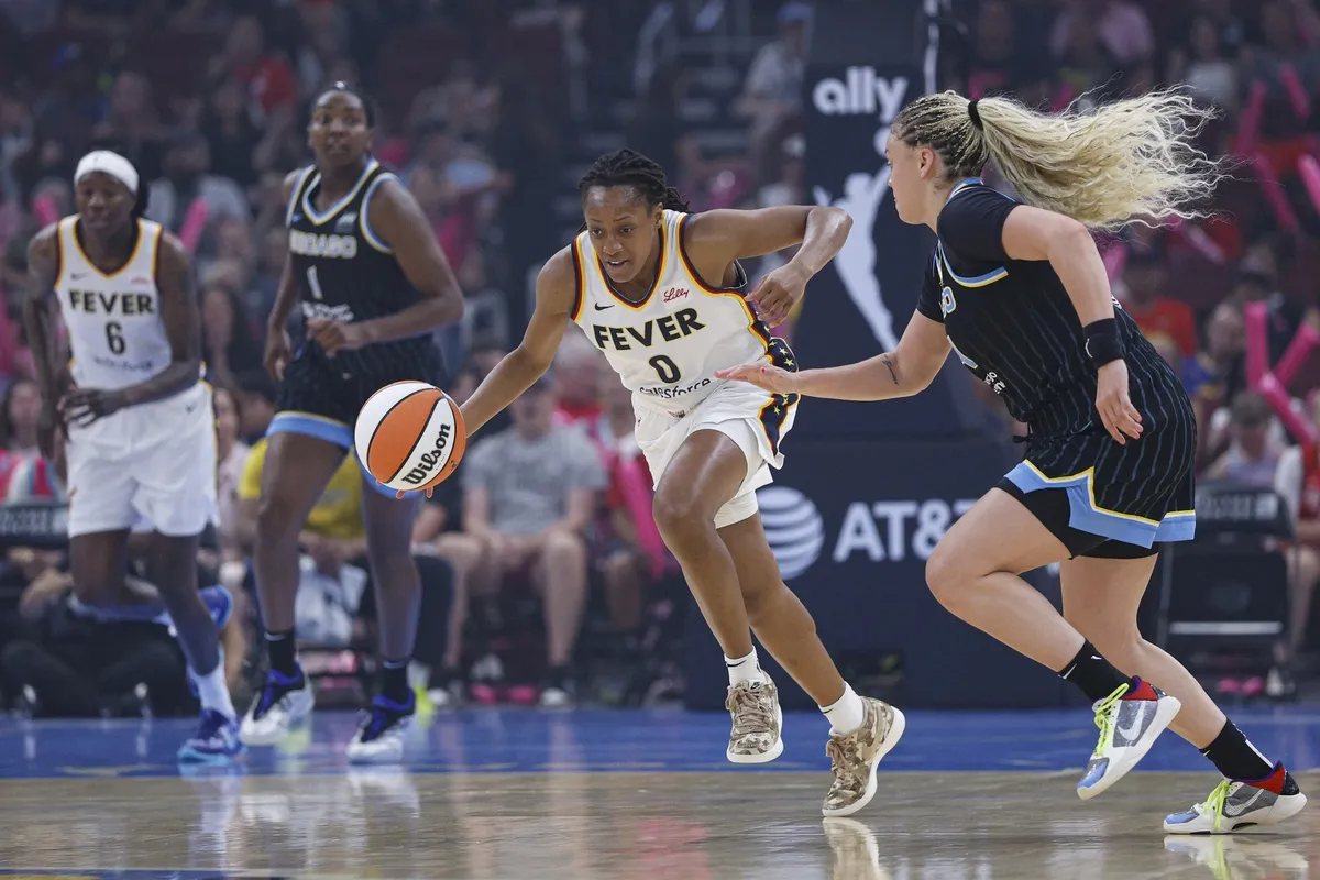 Kelsey Mitchell avec le Fever