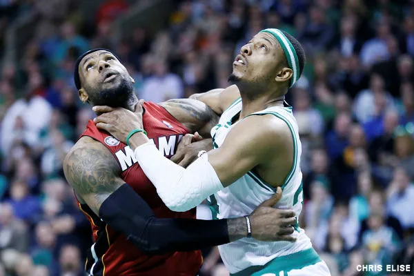 Lebron James et Paul Pierce