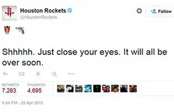 Les Rockets s’excusent après avoir chambré Dallas sur Twitter