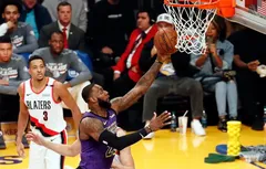 Lakers – Blazers : nuit magique pour LeBron James
