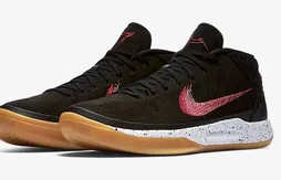 Nike : la Kobe A.D. élégante en rouge et noir
