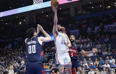Un premier double-double en carrière pour Ajay Mitchell