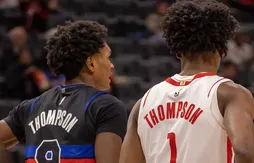 Même en NBA, les qualités athlétiques des jumeaux Thompson semblent surnaturelles