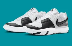 La griffe des Grizzlies sur la Ja 1 “White Black”