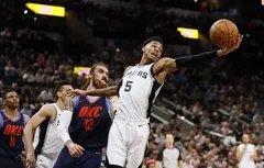 Vainqueur à l’arraché du Thunder, San Antonio fait la belle opération du jour