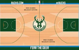 Les Bucks dévoilent leur nouveau parquet