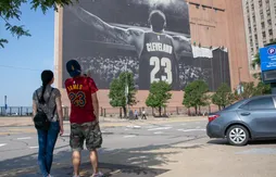 A Cleveland, on a trouvé comment remplacer l’affiche de LeBron James