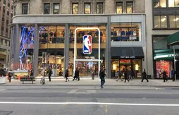 Ouverture du nouveau NBA Store de New York