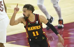 Trae Young et Zaccharie Risacher, les premiers à gagner à Cleveland !