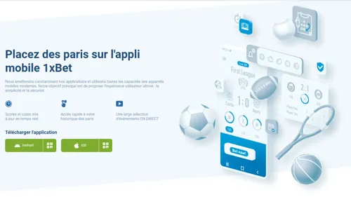 Telecharger 1xbet apk android gratuit - installation fichier APK 1xBet 2026 Afrique