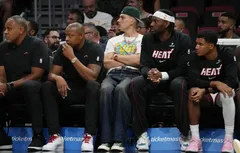 Tyler Herro et Bam Adebayo se rapprochent du parquet