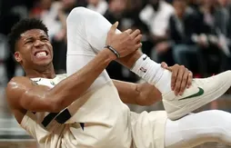 Giannis Antetokounmpo rassurant après sa blessure à la cheville