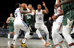À Brooklyn, Giannis Antetokounmpo guide les Bucks vers une 15e victoire de suite !