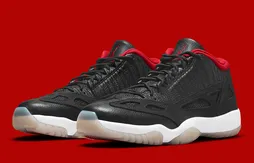 La Air Jordan 11 Low IE fait sa rentrée en “Bred”