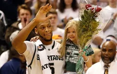 Décès de la petite Lacey Holsworth, le porte-bonheur de Michigan State