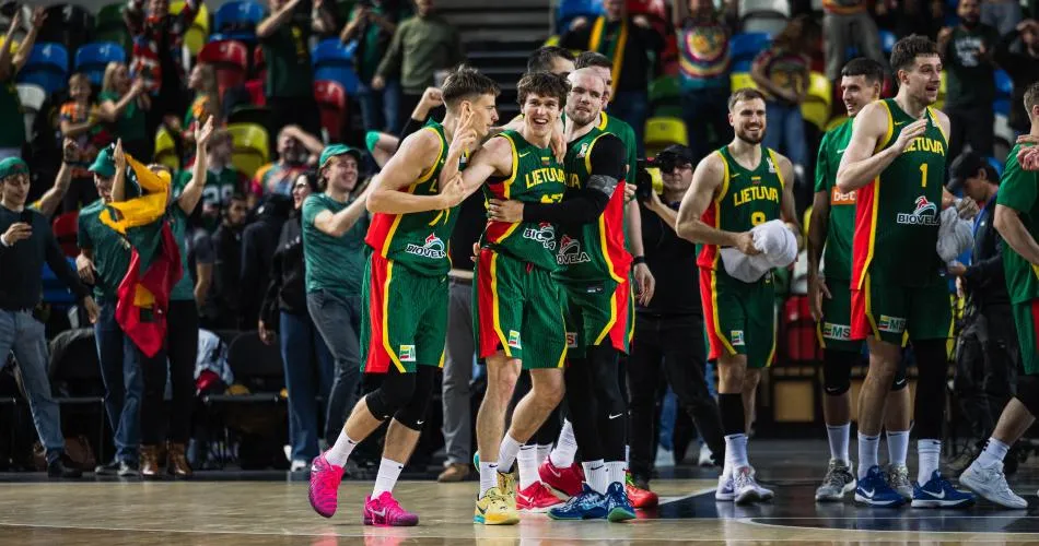 Ignas Sargiunas avec la Lituanie