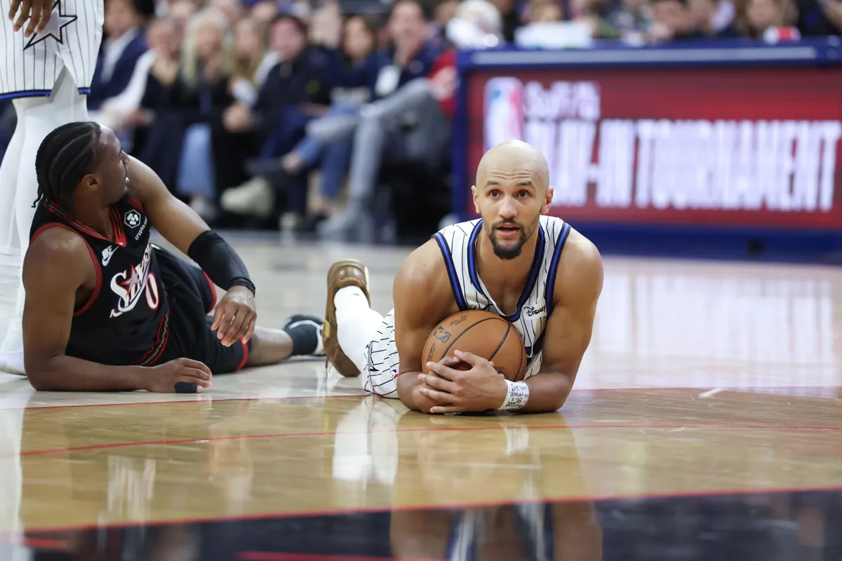 Jalen Suggs (Magic) contre les Sixers