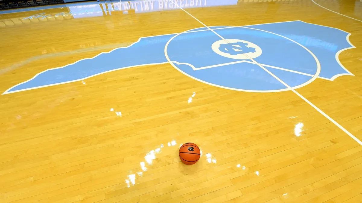 Le parquet des Tar Heels de North Carolina