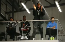 Giannis Antetokounmpo brave la neige pour aller encourager son frère