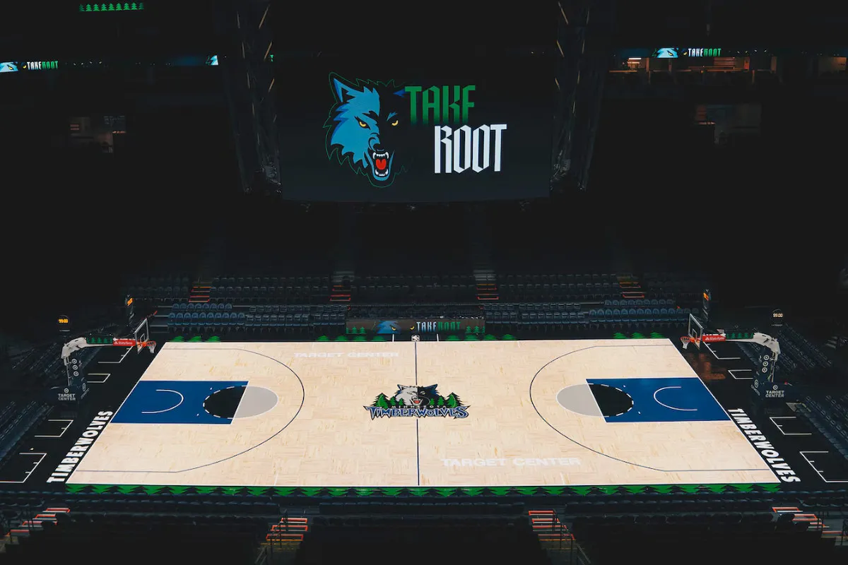 Le Target Center des Wolves