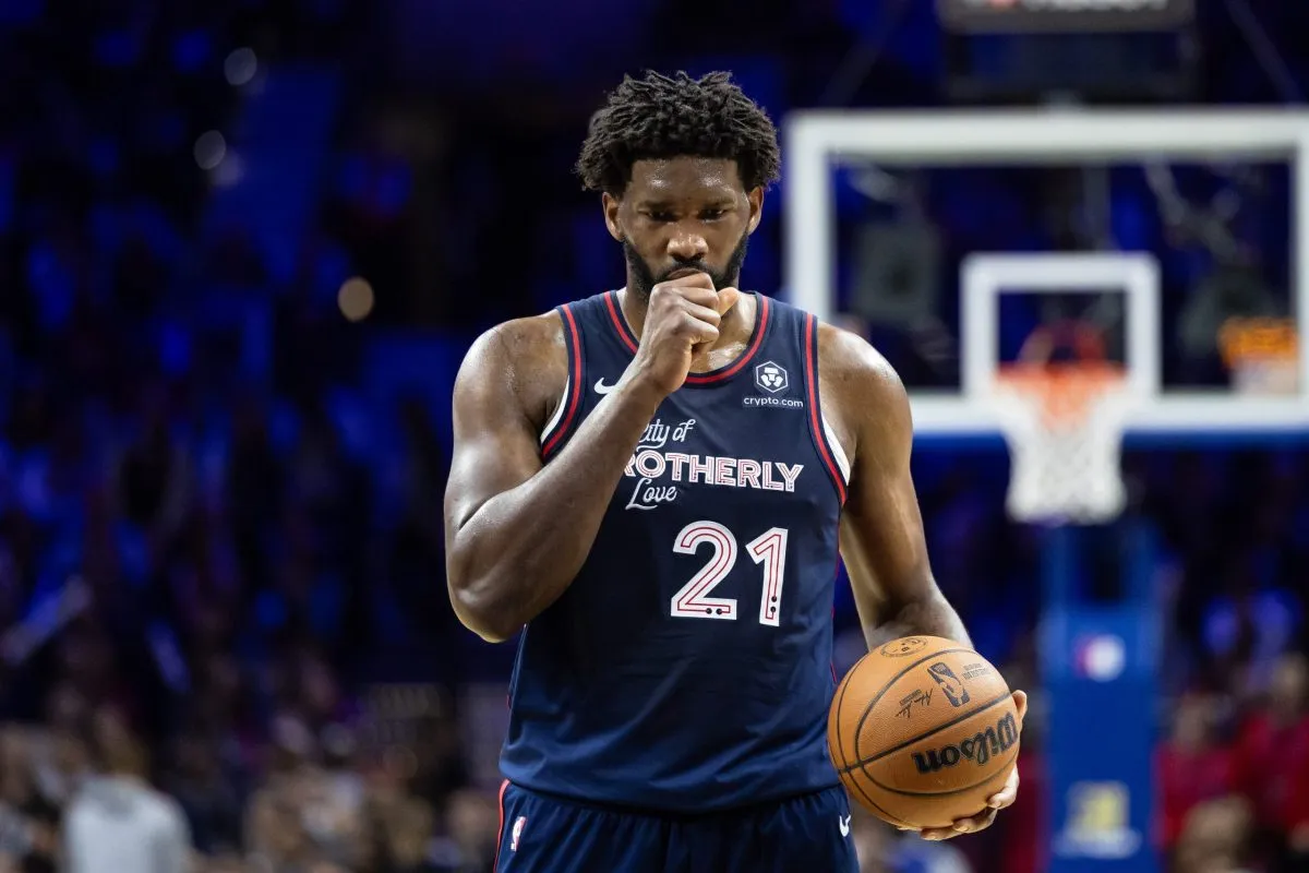 Joel Embiid avec les Sixers