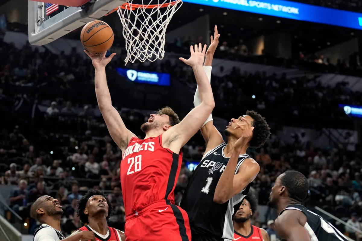 Victor Wembanyama et les Spurs face aux Rockets