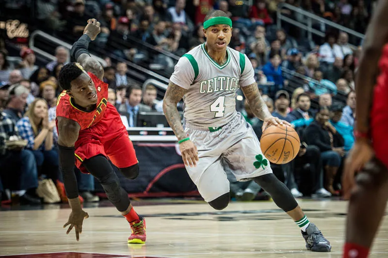 NBA Hawks v Celtics 060