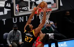 Rudy Gobert et le Jazz serrent la vis en fin de match face aux Raptors