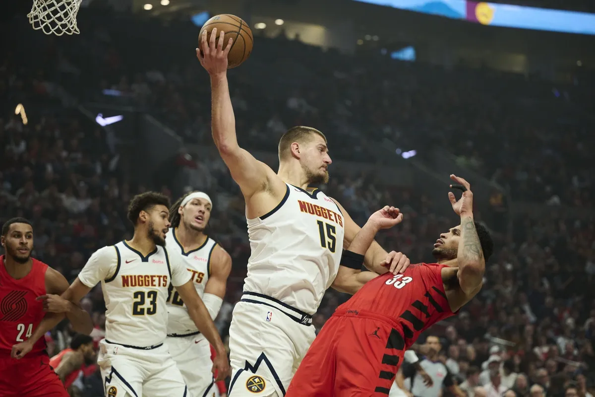Nikola Jokic avec les Nuggets