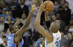 New Orleans – Oklahoma : David West à la dernière seconde