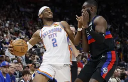 Inarrêtable, Shai Gilgeous-Alexander écoeure les Pistons !