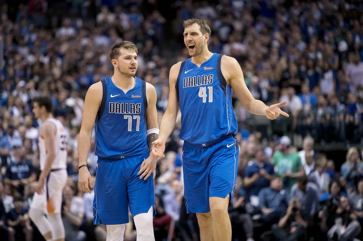 Dirk Nowitzki Luka Doncic