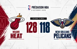 Avec un très bon Giannis, le Heat prend les Pelicans de vitesse