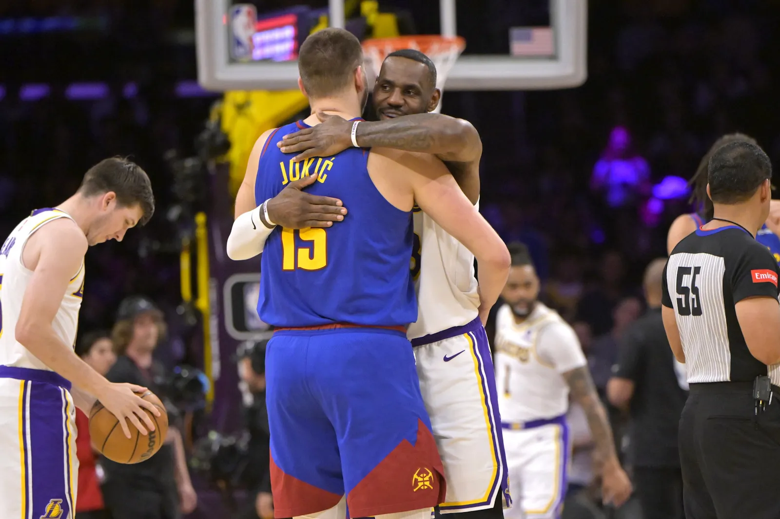 Lebron james nikola jokic