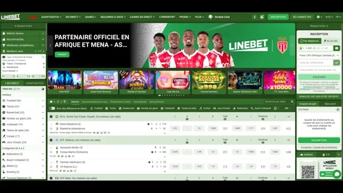 Paris sportifs Linebet - notre avis sur les cotes et marchés