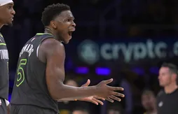 Anthony Edwards à l’amende pour son insulte et son geste sous la ceinture…