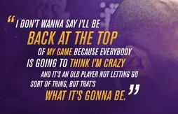 Kobe Bryant : « Même si on me prend pour un dingue, je veux revenir au top »