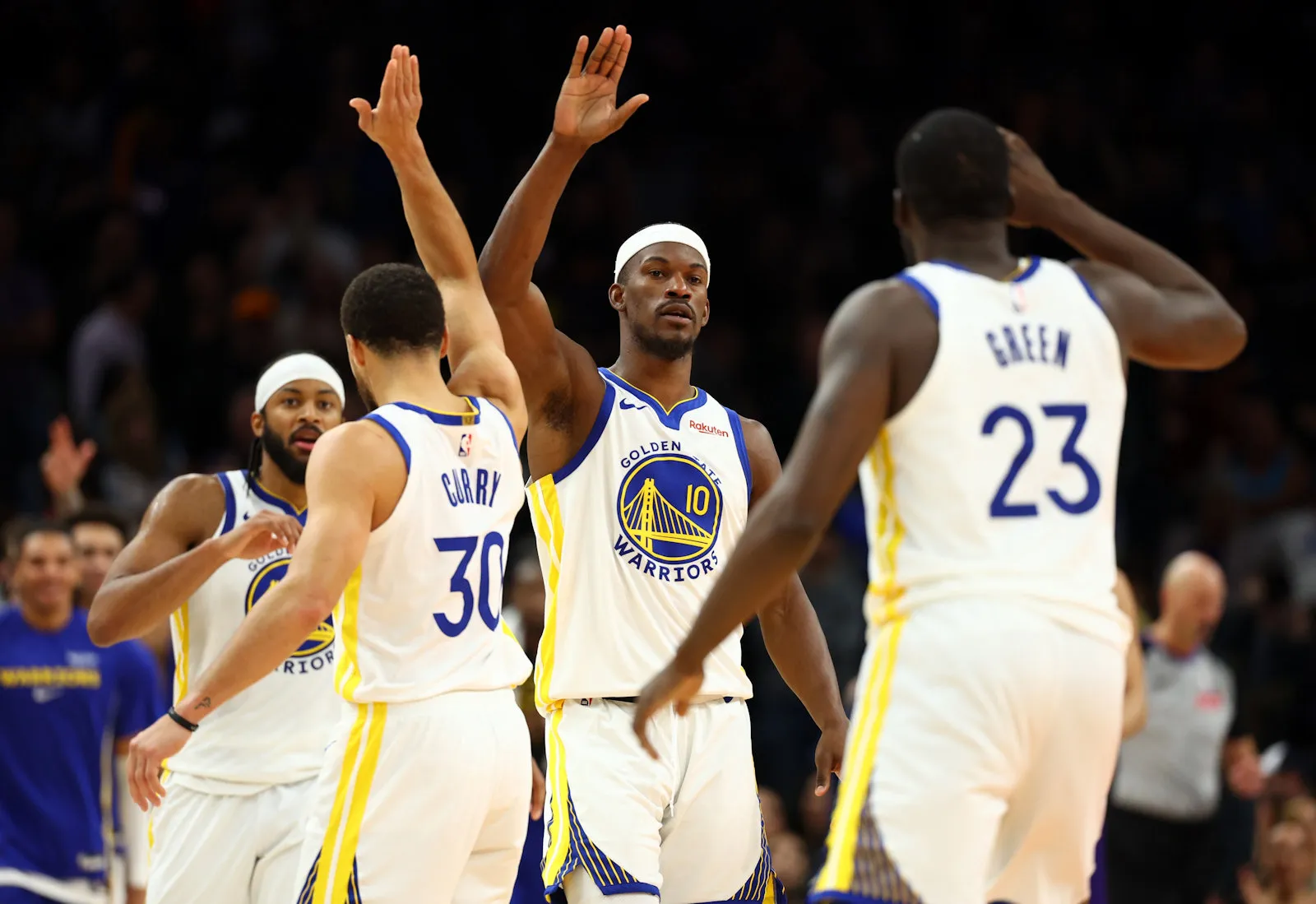 Warriors Stephen Curry Jimmy Butler Draymond Green
