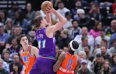 Will Hardy ironise sur le triple-double raté de Kelly Olynyk
