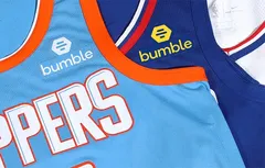 Les Clippers choisissent Bumble, une application de rencontre, comme sponsor maillot