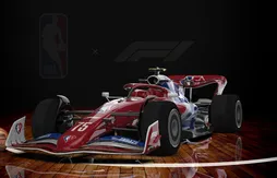 La NBA fête ses 75 ans avec les stars de la Formule 1