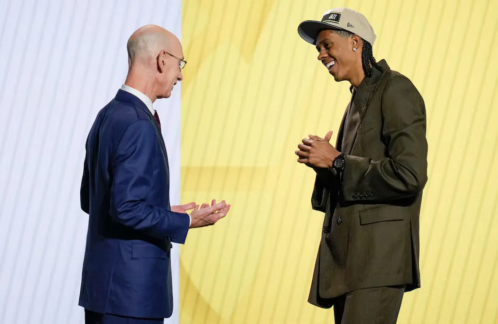 Cody Williams et les rookies de Utah