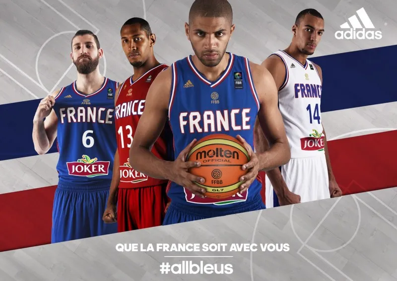 Adidas dévoile le nouveau maillot de l'Équipe de France