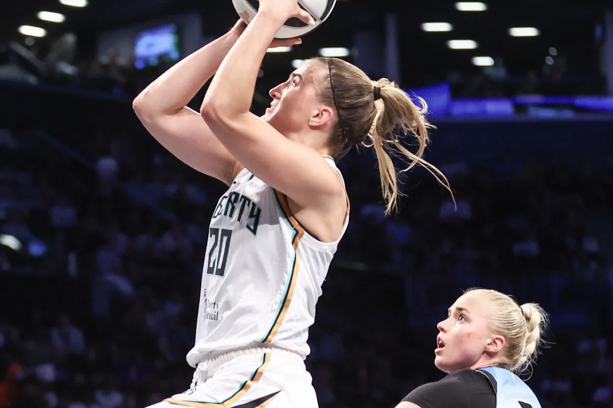Sabrina Ionescu avec le New York Liberty