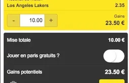 [Pronos NBA] Pariez sur la première victoire des Lakers
